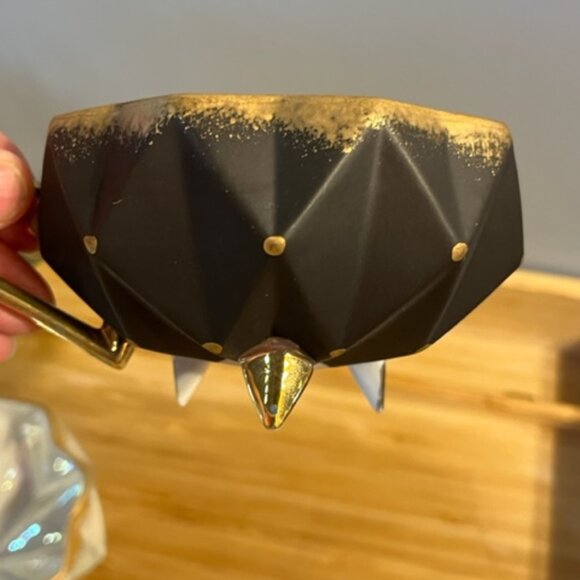 Vintage Japanese Lusterware iridescent Set of 2 tea cups art deco - Picture 8 of 12